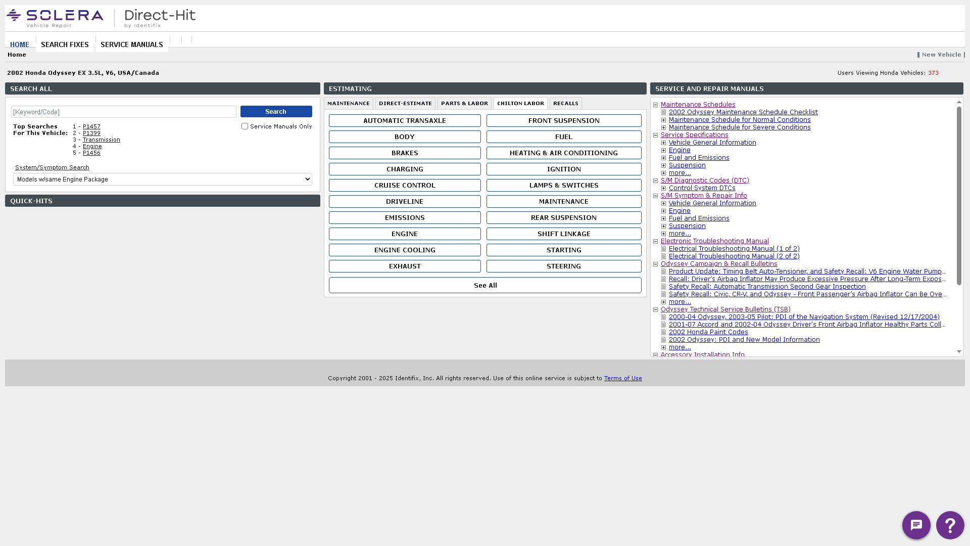 Identifix Direct-Hit